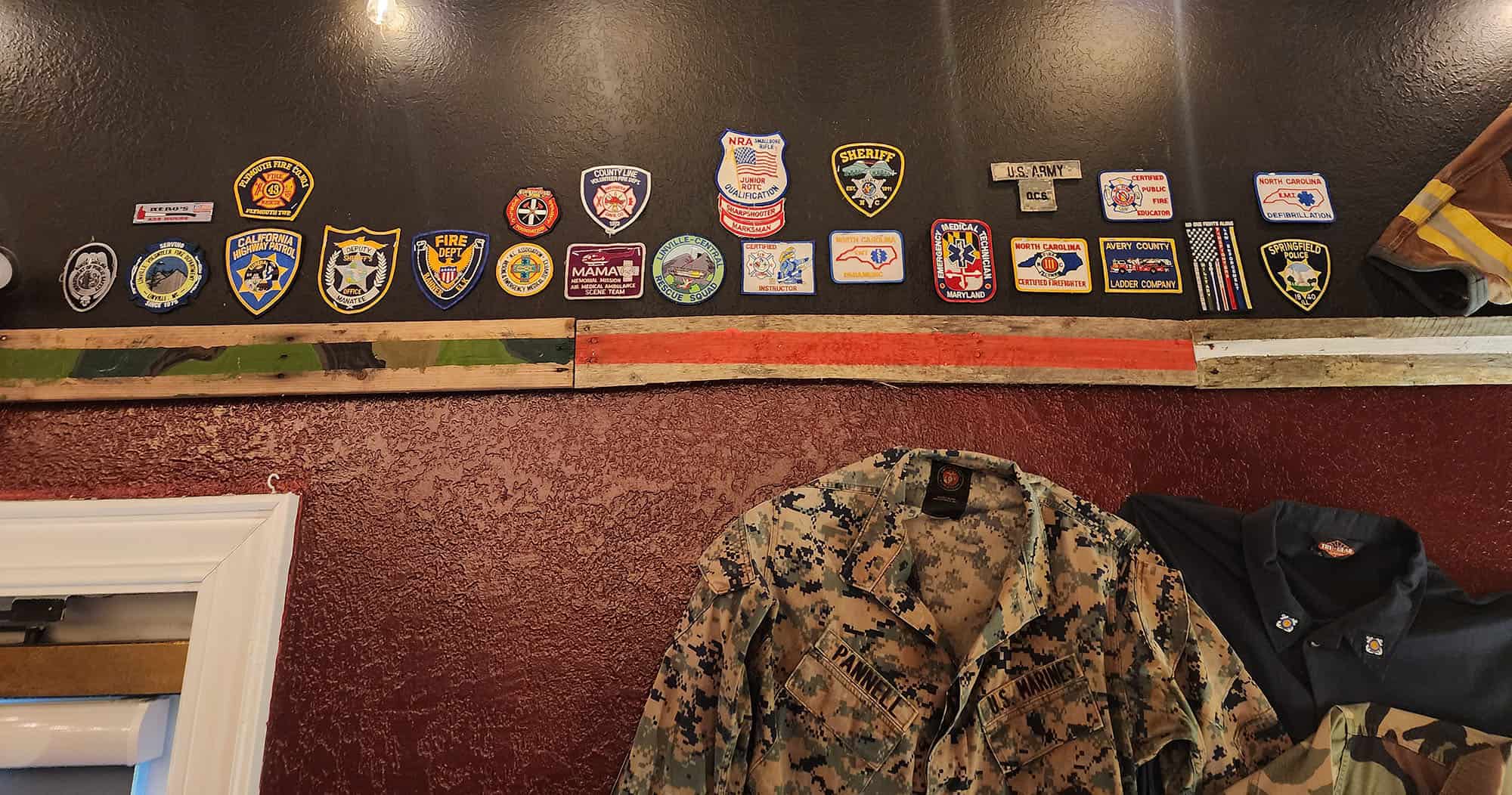 HEROS PATCH WALL